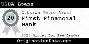 First Financial Bank USDA Loans silver