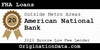 American National Bank FHA Loans bronze