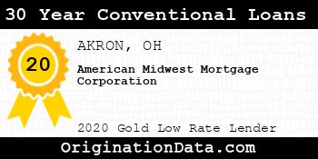 American Midwest Mortgage Corporation 30 Year Conventional Loans gold