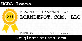 LOANDEPOT.COM USDA Loans gold