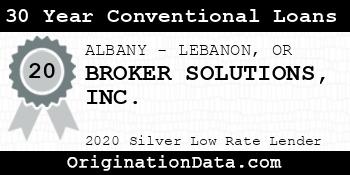 BROKER SOLUTIONS 30 Year Conventional Loans silver