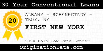 FIRST NEW YORK 30 Year Conventional Loans gold