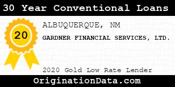 GARDNER FINANCIAL SERVICES LTD. 30 Year Conventional Loans gold