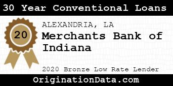 Merchants Bank of Indiana 30 Year Conventional Loans bronze