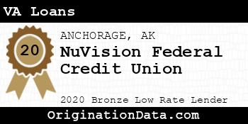 NuVision Federal Credit Union VA Loans bronze
