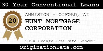 HUNT MORTGAGE CORPORATION 30 Year Conventional Loans bronze