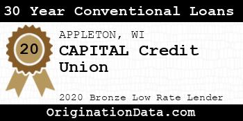 CAPITAL Credit Union 30 Year Conventional Loans bronze