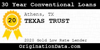 TEXAS TRUST 30 Year Conventional Loans gold