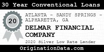 DELMAR FINANCIAL COMPANY 30 Year Conventional Loans silver