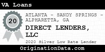 DIRECT LENDERS VA Loans silver
