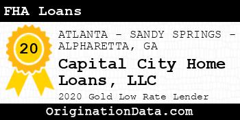 Capital City Home Loans FHA Loans gold