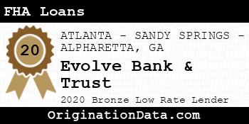 Evolve Bank & Trust FHA Loans bronze