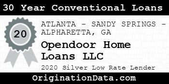 Opendoor Home Loans 30 Year Conventional Loans silver