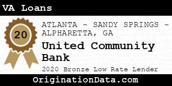 United Community Bank VA Loans bronze