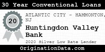 Huntingdon Valley Bank 30 Year Conventional Loans silver