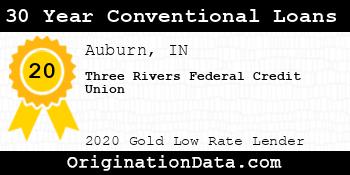 Three Rivers Federal Credit Union 30 Year Conventional Loans gold