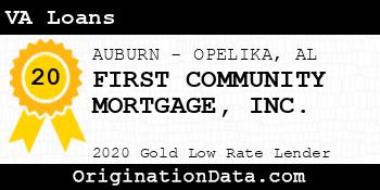 FIRST COMMUNITY MORTGAGE  VA Loans gold