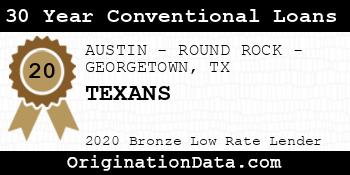 TEXANS 30 Year Conventional Loans bronze