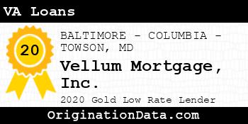 Vellum Mortgage VA Loans gold