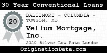 Vellum Mortgage 30 Year Conventional Loans silver