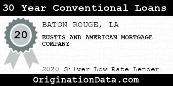 EUSTIS AND AMERICAN MORTGAGE COMPANY 30 Year Conventional Loans silver