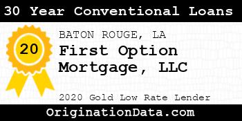 First Option Mortgage  30 Year Conventional Loans gold
