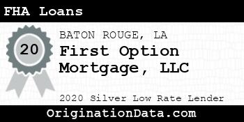 First Option Mortgage  FHA Loans silver