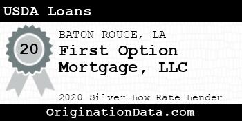 First Option Mortgage  USDA Loans silver
