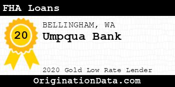Umpqua Bank FHA Loans gold