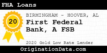 First Federal Bank A FSB FHA Loans gold