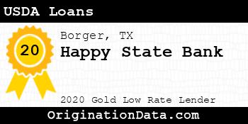 Happy State Bank USDA Loans gold