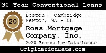 Ross Mortgage Company 30 Year Conventional Loans bronze