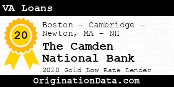 The Camden National Bank VA Loans gold