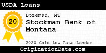Stockman Bank of Montana USDA Loans gold