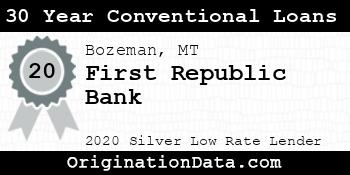 First Republic Bank 30 Year Conventional Loans silver