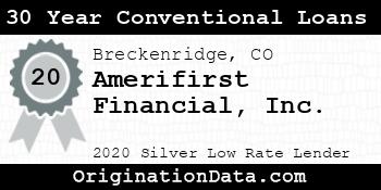 Amerifirst Financial 30 Year Conventional Loans silver