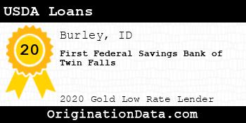 First Federal Savings Bank of Twin Falls USDA Loans gold