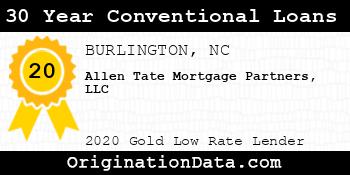Allen Tate Mortgage Partners 30 Year Conventional Loans gold