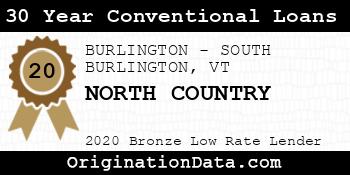 NORTH COUNTRY 30 Year Conventional Loans bronze