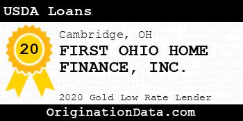 FIRST OHIO HOME FINANCE USDA Loans gold