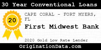 First Midwest Bank 30 Year Conventional Loans gold