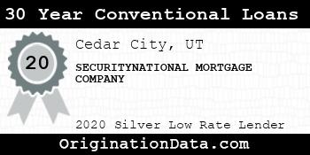 SECURITYNATIONAL MORTGAGE COMPANY 30 Year Conventional Loans silver