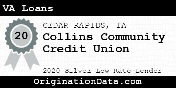 Collins Community Credit Union VA Loans silver