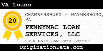 PENNYMAC LOAN SERVICES VA Loans gold