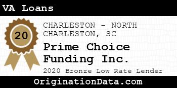 Prime Choice Funding  VA Loans bronze