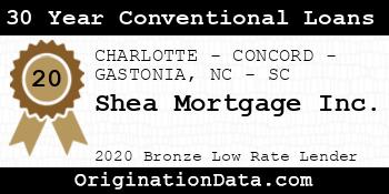 Shea Mortgage 30 Year Conventional Loans bronze