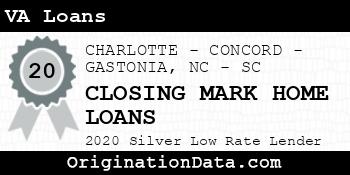 CLOSING MARK HOME LOANS VA Loans silver