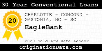 EagleBank 30 Year Conventional Loans gold