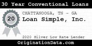 Loan Simple 30 Year Conventional Loans silver