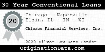 Chicago Financial Services 30 Year Conventional Loans silver